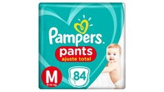 Fralda Confortsec Pants Bag ”M” Pampers Simples Pc84Un