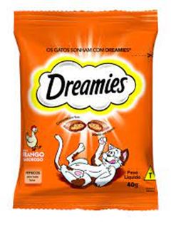 Biscoito Felino Dreamies Sabor Frango  40G