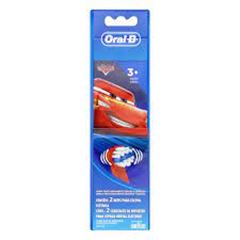 REFIL ESCOVA INFANTIL ELETRICA CARROS C/2 ORAL-B SIMPLES 2UN
