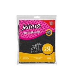 SACO P/LIXO JEITOSA 25L ALMOFADA