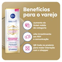 CELLULAR LUMINOUS630° NIVEA 40ML DIA