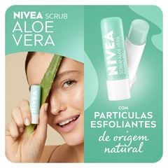 Nlivea Esfoliante Labial Aloe Vera  4,8G