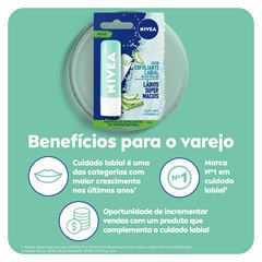 Nlivea Esfoliante Labial Aloe Vera  4,8G
