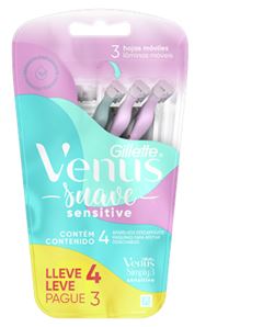 Venus 3 Simply Sensitive L4P3 Gillette Simples 1Un