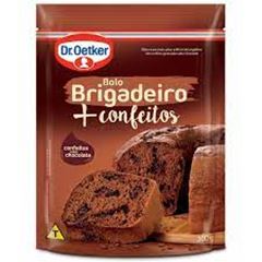 Bolo Brigadeiro + Confeitos Dr. Oetker Sachê 300G