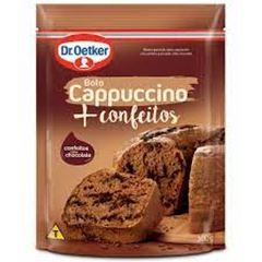 Bolo Cappuccino + Confeitos Dr. Oetker Sachê 300G