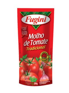 Molho De Tomate Fugini Tradicional 300G
