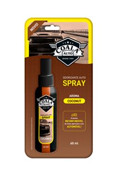 Odorizante Spray Coala 60Ml Auto Coconut