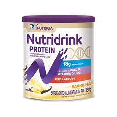 Suplemento Adulto Nutridrink Protein Pó Sem Sabor 350G