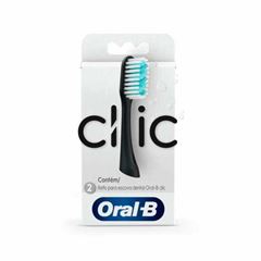 Refil Escova Dental Oral-B Clic 2Und