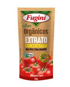 Extrato Tomate Orgânico Fugini 340G Sach