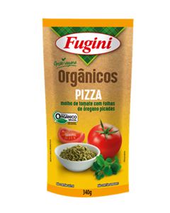 Molho Tomate Organico Fugini 340G Pizza