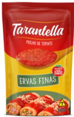Molho Tomate Tarantella 300G Ervas Finas Sachê