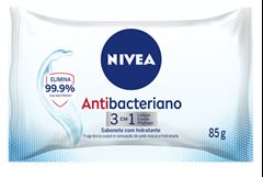 Sabonete Nivea 12X85G Antibacteriano 3Em1