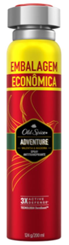 Desodorante Aerosol Old Spice Adventure 124G 