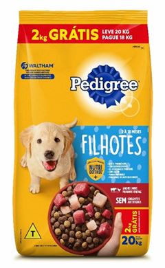 PEDIGREE 18KG+2GT FILHOTE