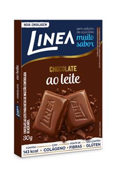 CHOCOLATE LINEA AO LEITE 30G