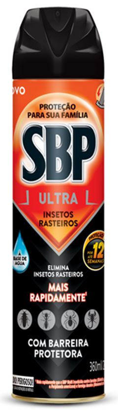 SBP AERO ULTRA P/INSETOS RASTEIROS 360ML