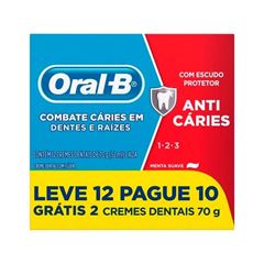 CR DENTAL ORAL B 123 MENTA 70G L12P10