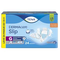 FRALDAS TENA DERMACARE SLIP G L24/P22