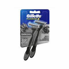 AP GILLETTE PRESTO3 CARVAO C/2