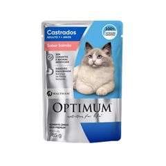 OPTIMUM POUCH CAT AD CAST SALMAO 85G
