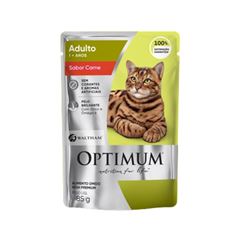 OPTIMUM POUCH CAT AD AD CARNE 85G