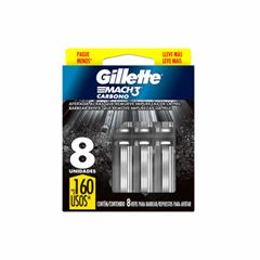 CARGA AP GILLETTE MACH3 L8P6 CARBONO