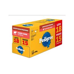 PEDIGREE POUCH CARNE RP 100G L18P15