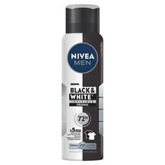 DESODORANTE AEROSOL INVISIBLE BLACK E WHITE  150ML