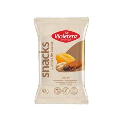 SNACK LA VIOLETERA 10X40G NIBS DE CACAU