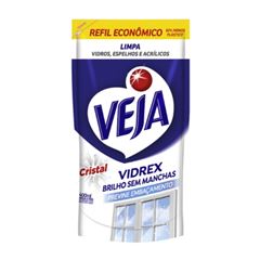 VEJA VIDREX 400ML REFIL CRISTAL
