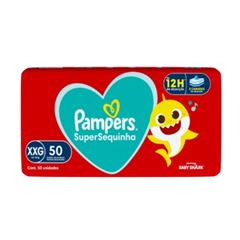 FRALDAS PAMPERS SUPERSEQUINHA XXG C/50UN