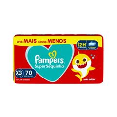 FRALDAS PAMPERS SS JUMBO XG L70P68 UN