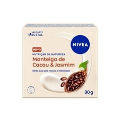 SABONETE NIVEA 80G MANTEIGA CACAU&JASMIM