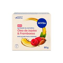 SABONETE NIVEA 80G OLEO DE JOJOBA E FRAM