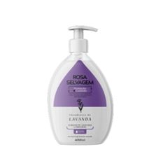 SABONETE LIQ ROSA SELVAGEM 400ML LAVANDA