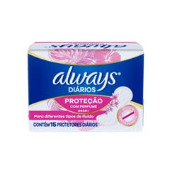 PROT DIARIO ALWAYS C/PERFUME 15UN