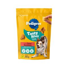 PEDIGREE POUCH  TASTY BITES AD 80G CARNE