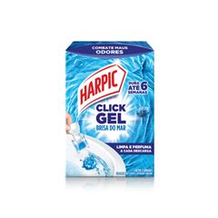HARPIC CLIQ GEL C/3  BRISA DO MAR