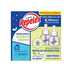 SUPER REPELEX LIQ REFIL 40ML C/2