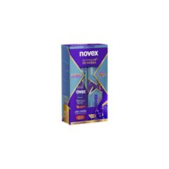 KIT NOVEX SH 300ML + CARGA REP MASSA 80G