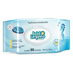 TOALHAS UMED BEBE LIMPINHO C/90UN PREMIU
