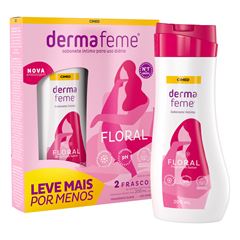 SAB INTIMO DERMAFEME LIQ 200ML FLORA C/2