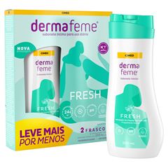 SAB INTIMO DERMAFEME LIQ 200ML FRESH C/2