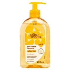 SAB LIQ JOAO E MARIA 200ML GLICERINA