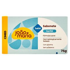 SABONETE JOAO E MARIA 75G KARITE