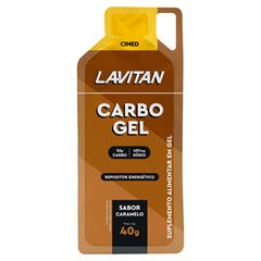 CARBO GEL LAVITAN 40GX10 CARAMELO