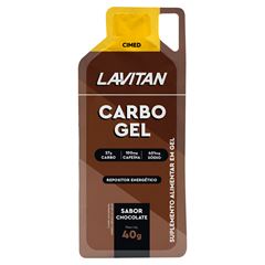 CARBO GEL LAVITAN 40GX10 CHOCOLATE