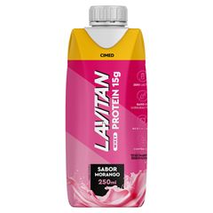 BEBIDA LAC 15G LAVITAN 250ML MORANGO ZER